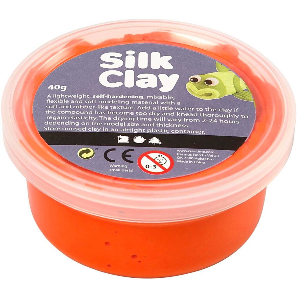 Silk Clay, orange, 40 g