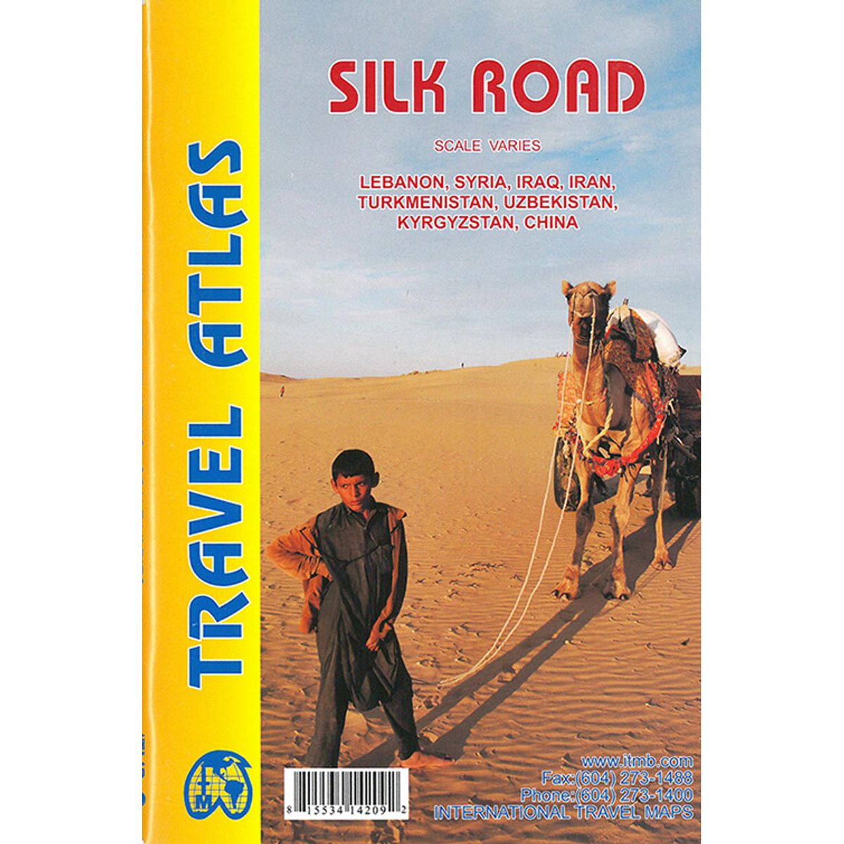 Silk Road Travel Atlas - Itmb - English Book