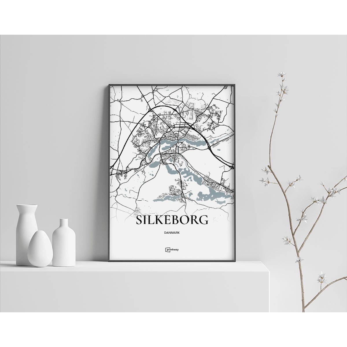 Silkeborg Plakaten 70×100 cm (B1)