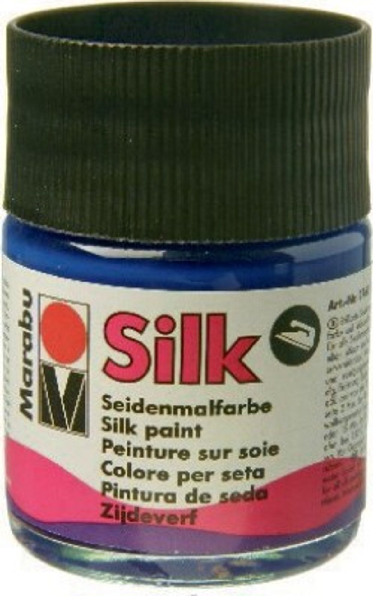 Silkemaling - Blå - Silk - 50 Ml - Marabu