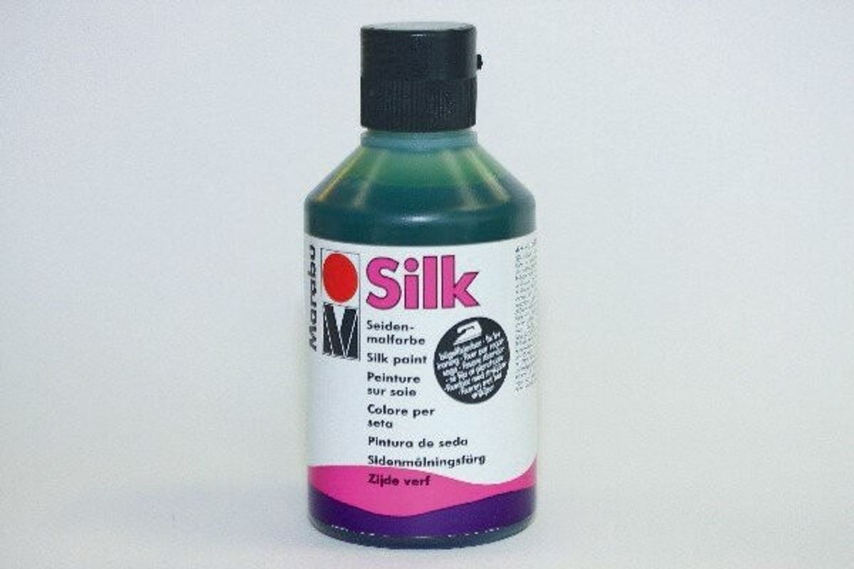 Silkemaling - Mellem Grøn 250 Ml - Marabu