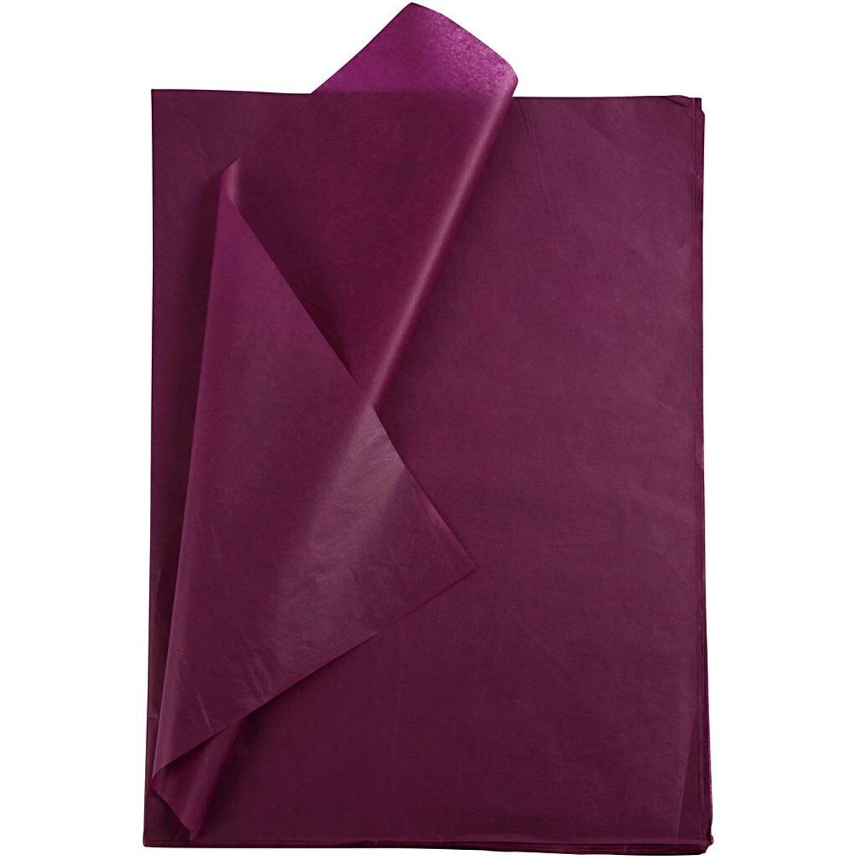 Silkepapir, ark 50x70 cm, violet, 25 ark