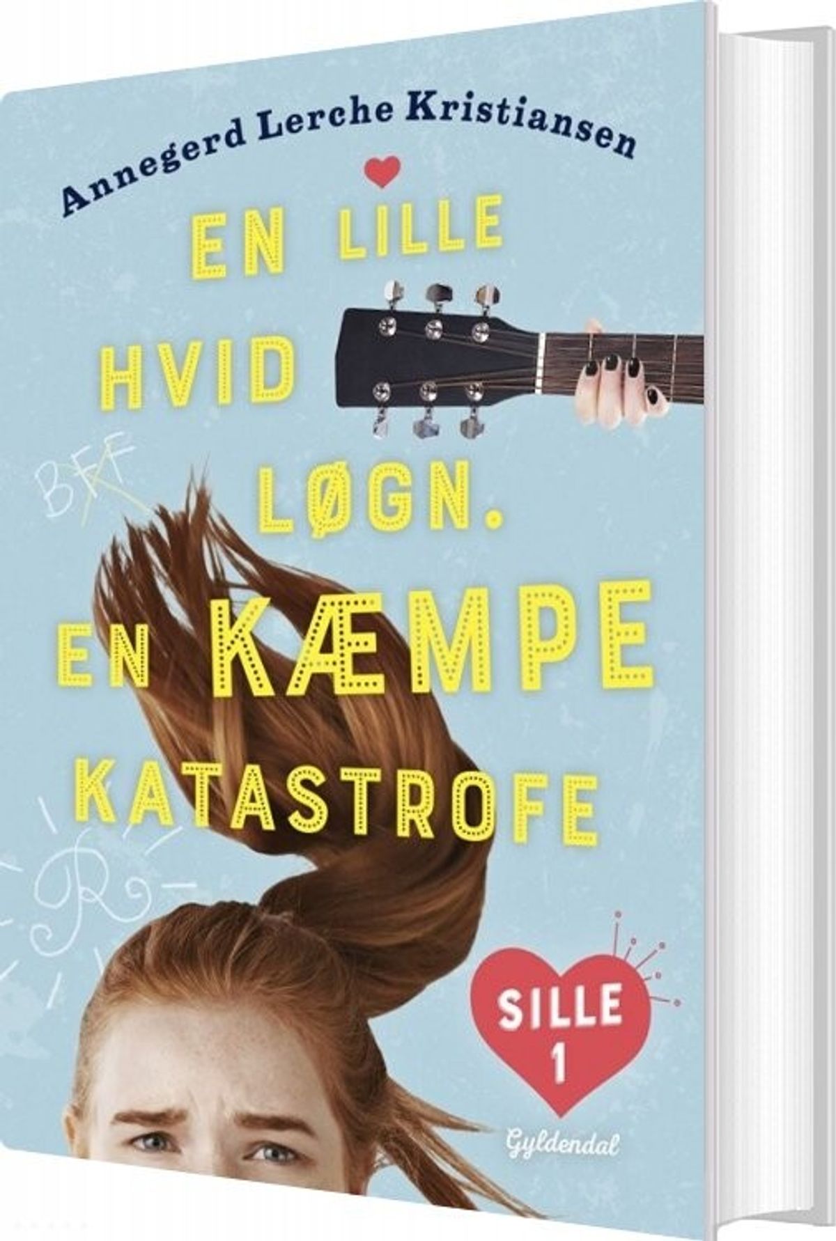 Sille 1 - En Lille Hvid Løgn. En Kæmpe Katastrofe - Annegerd Lerche Kristiansen - Bog