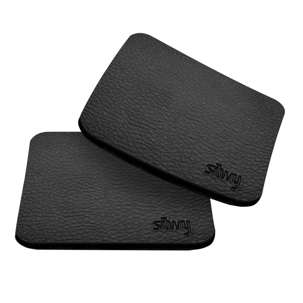 Silwy Metal-Nano-Gel-Pads Nano-Gel-Pads Square Black - 2 stk.