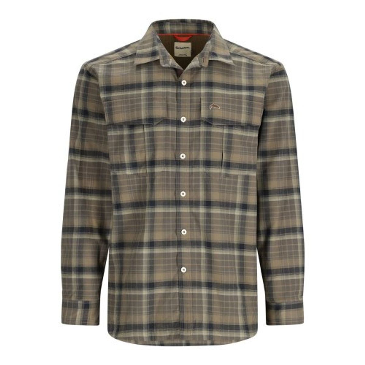 Simms Coldweather Skjorte Hickory Asym Ombre Plaid