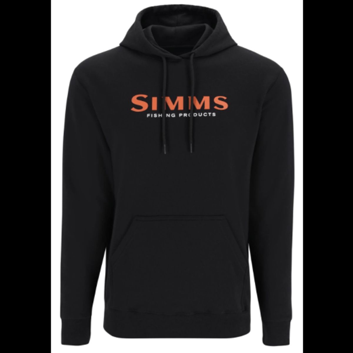 Simms Logo Hoody Black