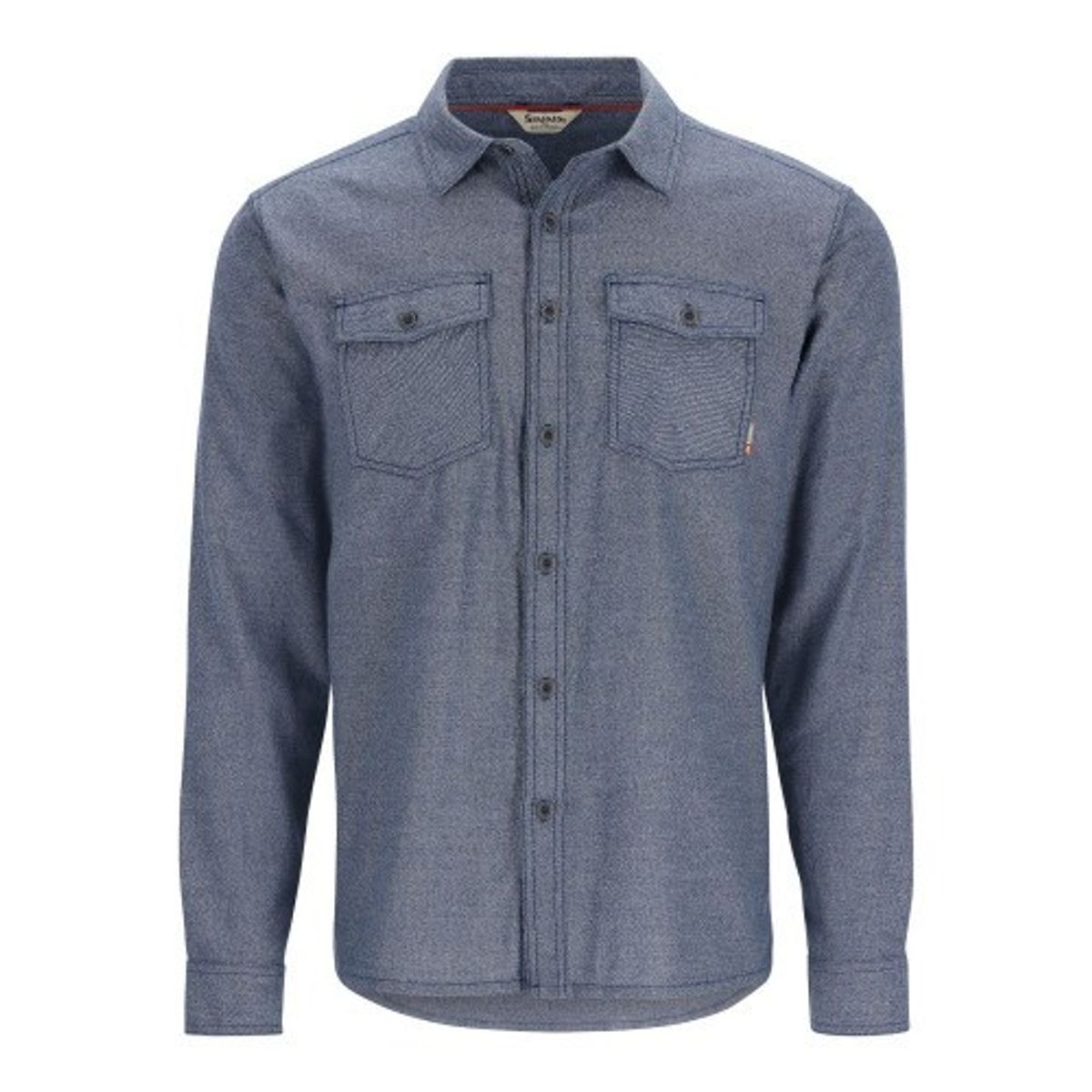 Simms Shoal Flannel Skjorte Midnight