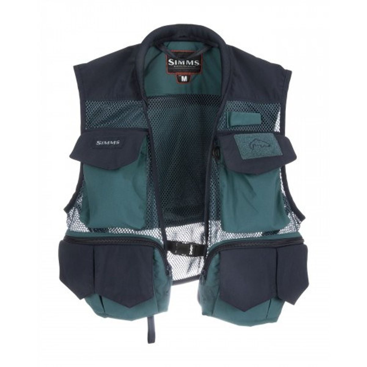 Simms Tributary Vest Deep Sea Green