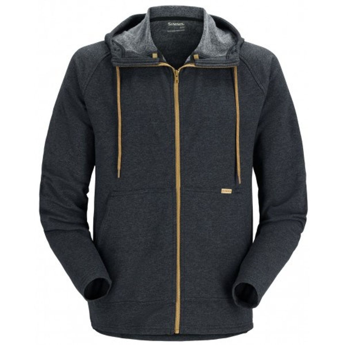 Simms Vermilion Full Zip Hoody Black Heather