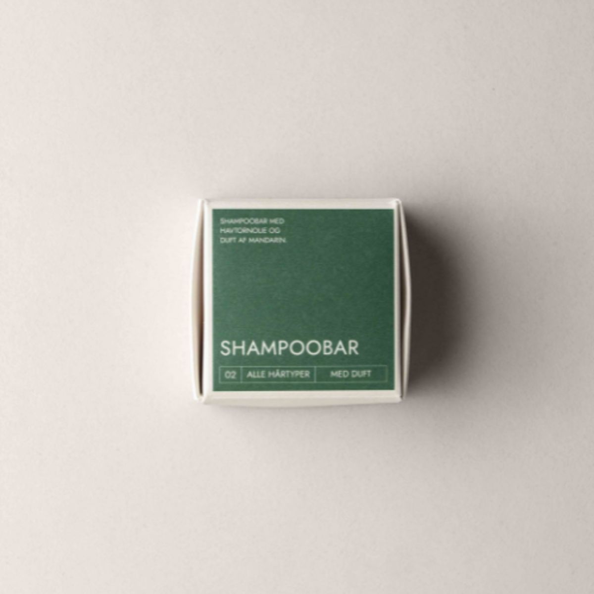 Simpelt shampoobar 02 - med duft af mandarin