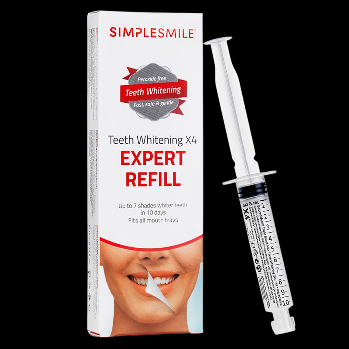 Simplesmile Teeth Whitening X4 Expert Refill (10 ml)