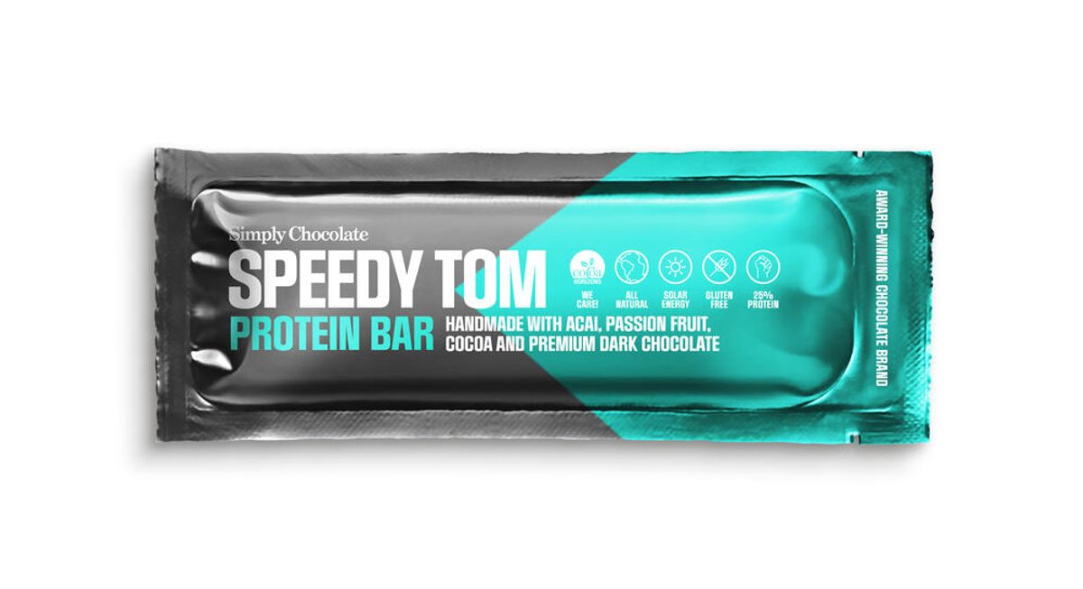 Simply Chocolate Speedy Tom, 40g.