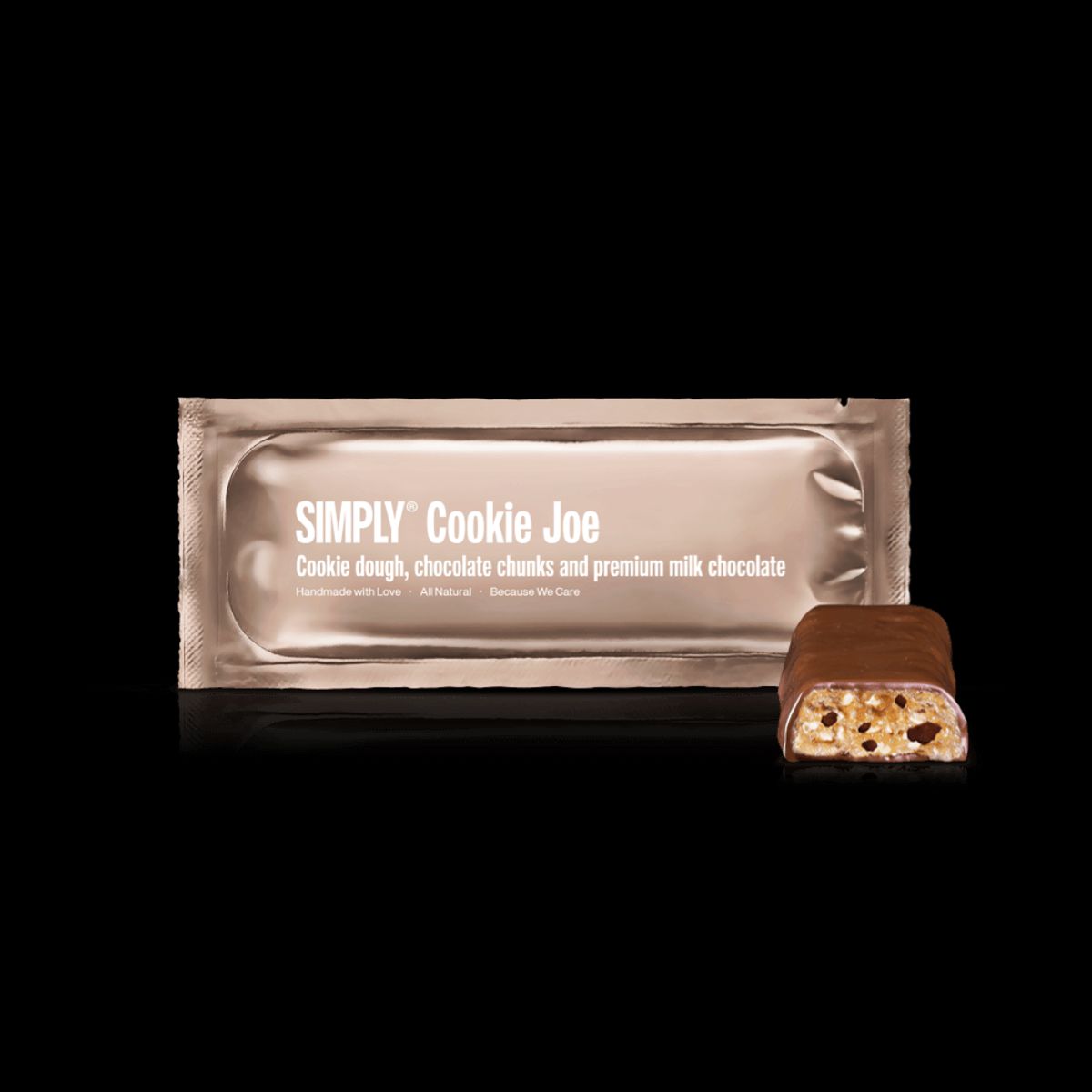 Simply® Cookie Joe | Cookie dough, chokolade chunks og premium mælkechokolade