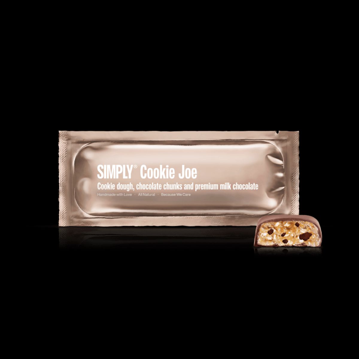 Simply® Cookie Joe | Cookie dough, chokolade chunks og premium mælkechokolade