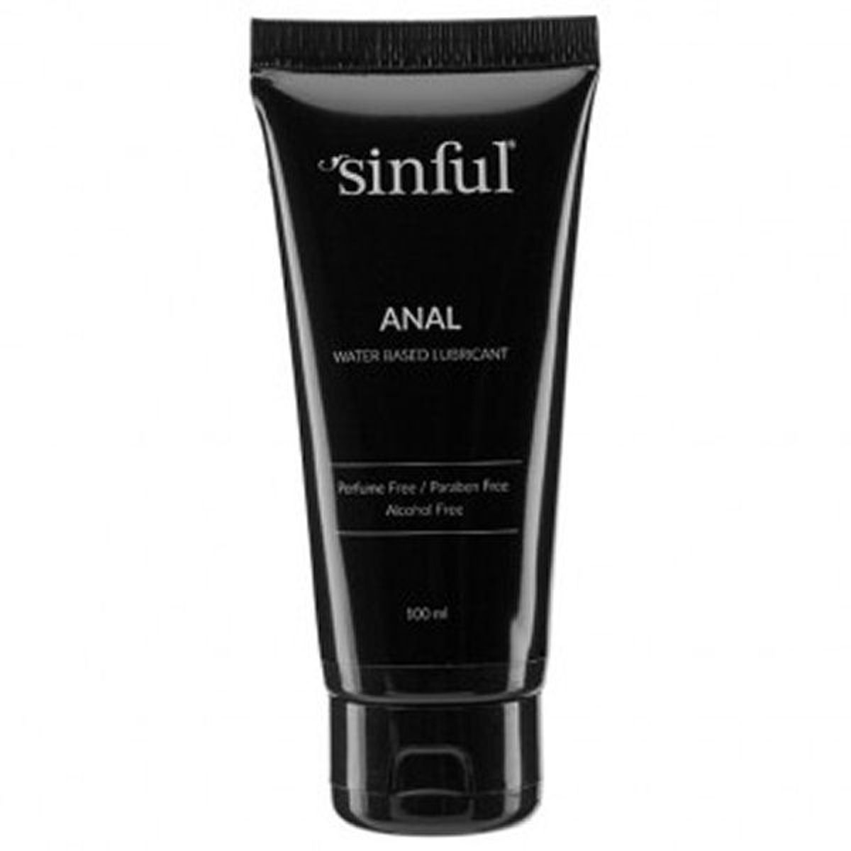 Sinful anal water based lubricant perfume free 100ml