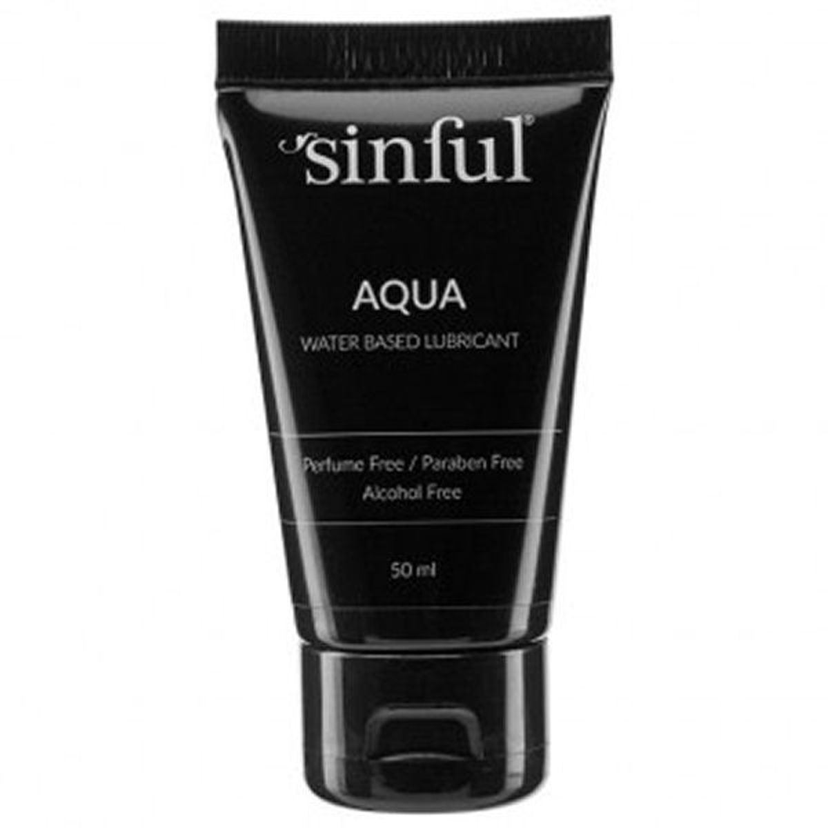 Sinful aqua water based lubricant perfume free 50ml