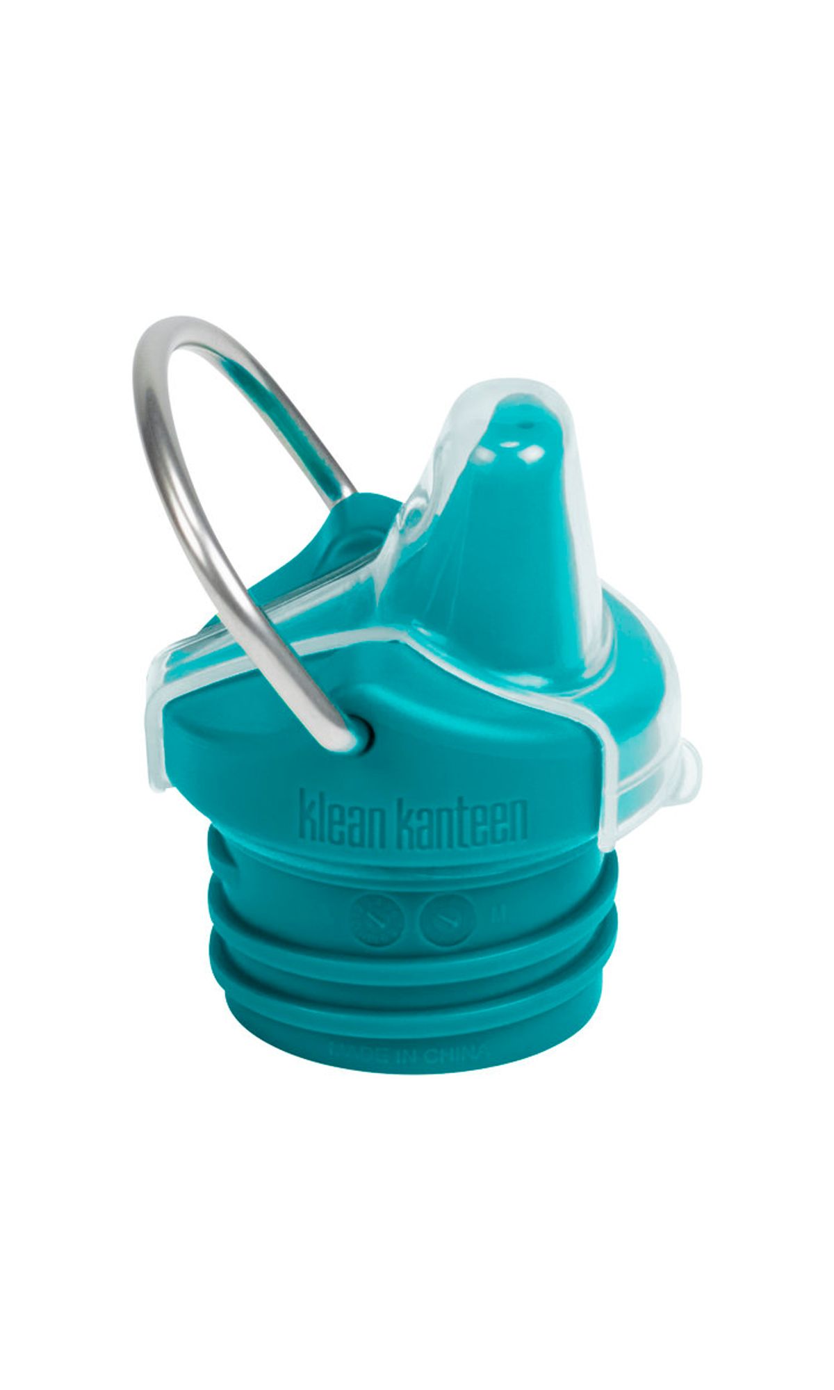 Sippy Cap til Klean Kanteen drikkedunke - Teal