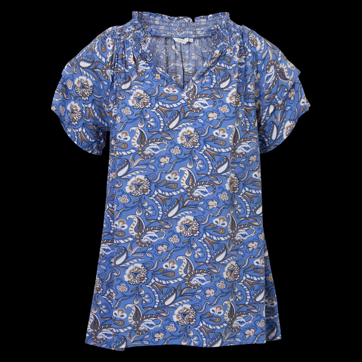 Sirup Dame Bluse - Blue Bonnet - 2XL