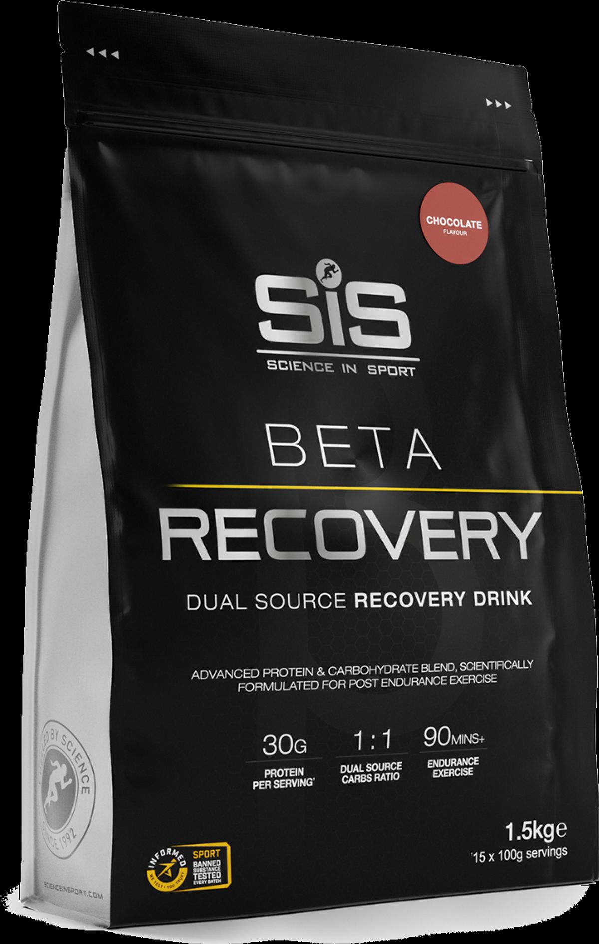 SIS Beta Fuel Recovery Chocolate Powder - 1.5kg