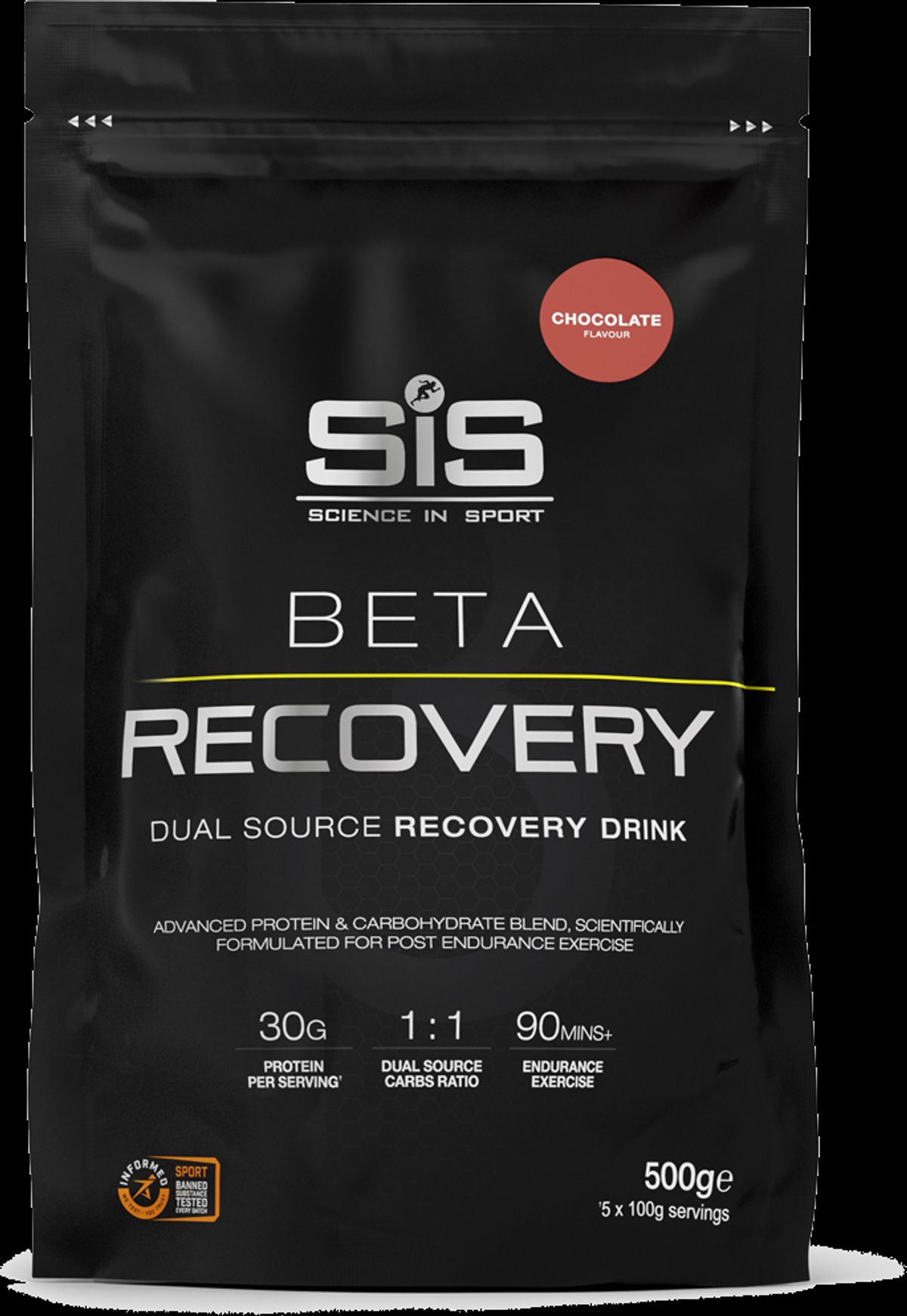 SIS Beta Fuel Recovery Chocolate Powder - 500g