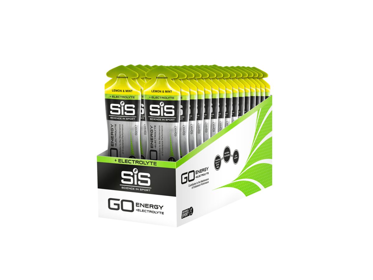 SIS GO Range - Energy+Elektrolyte Gel - Lemon & Mint - 60ml - 1 stk.