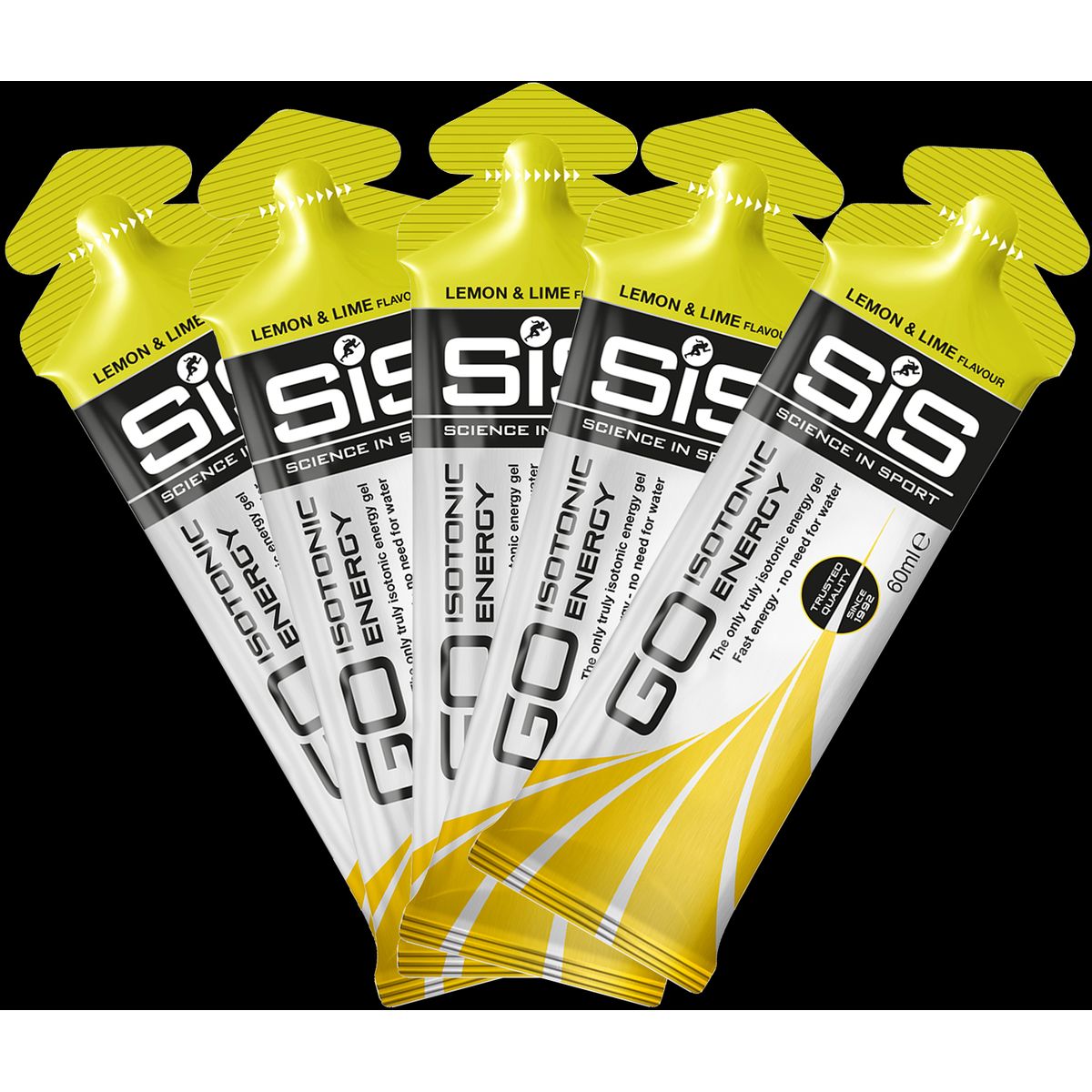 SIS Isotonic Energy Gel Citrus/Lime 60ml (5 stk. pak)