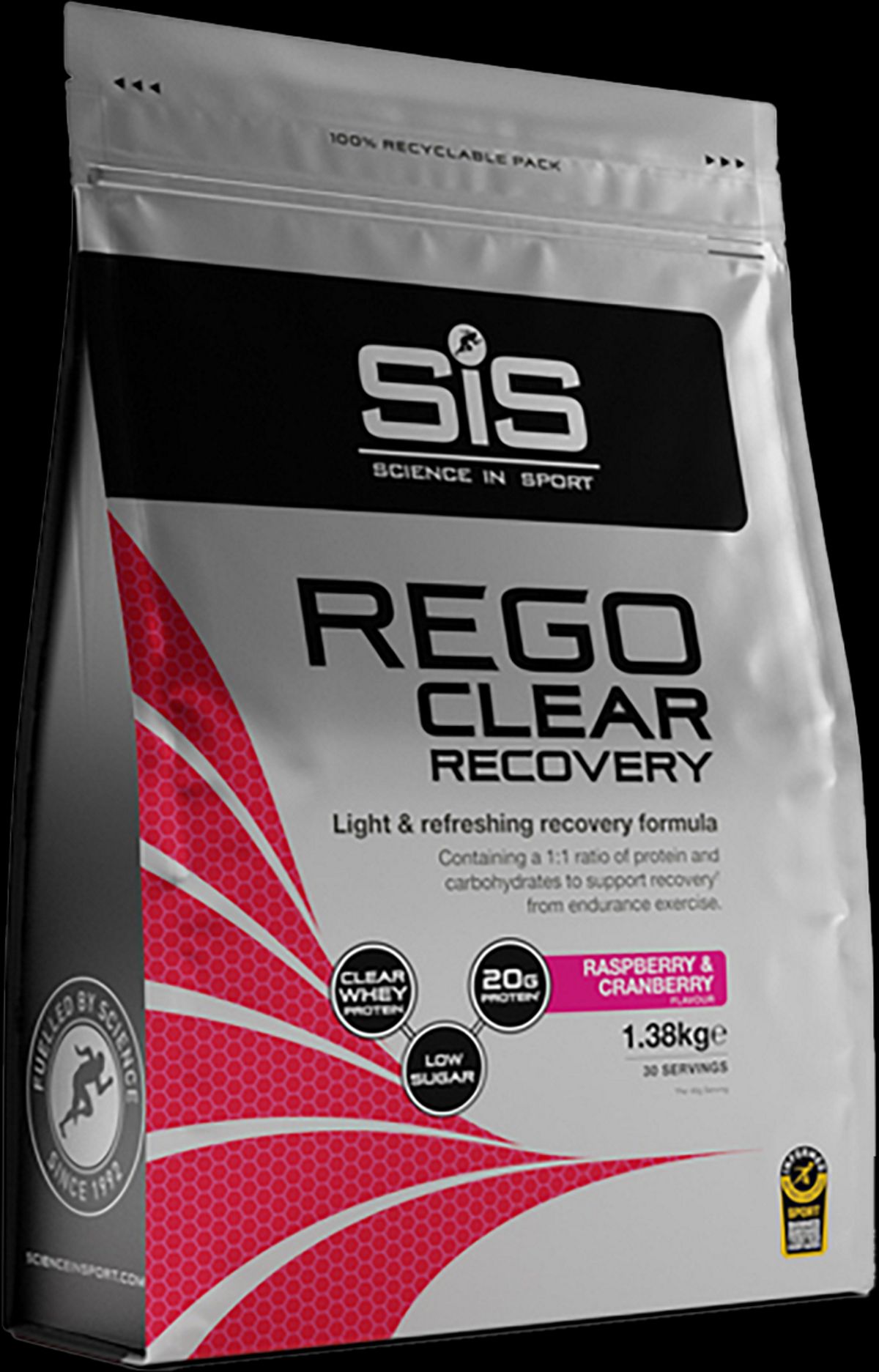 SIS Rego Clear Raspberry & Cranberry Powder - 1.38kg