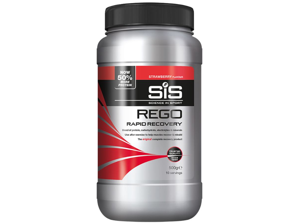 SIS Rego - Rapid recovery - Jordbær - 500 gram