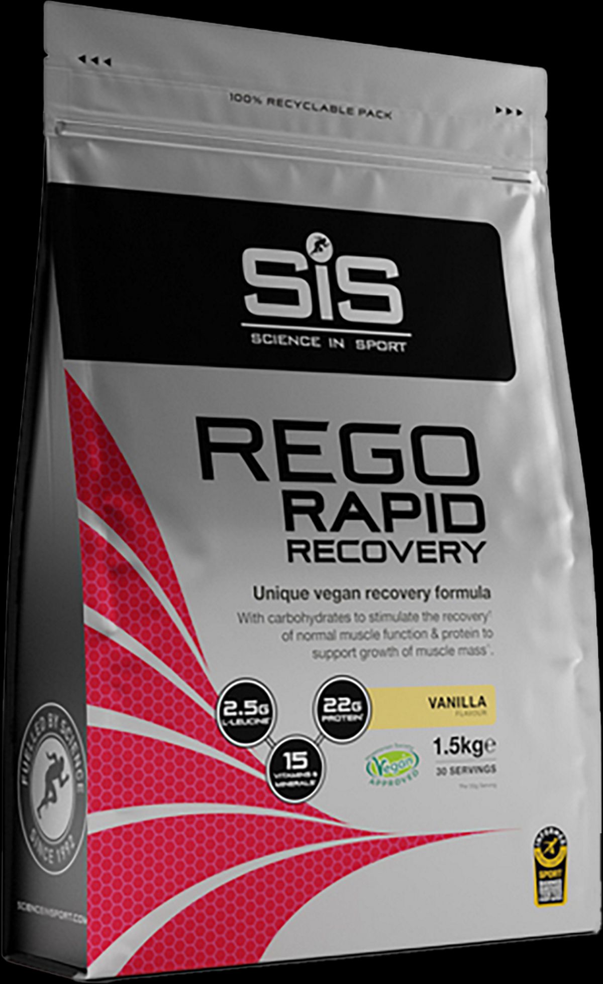 SIS Rego Rapid Recovery Vanilla Powder - 1.5kg