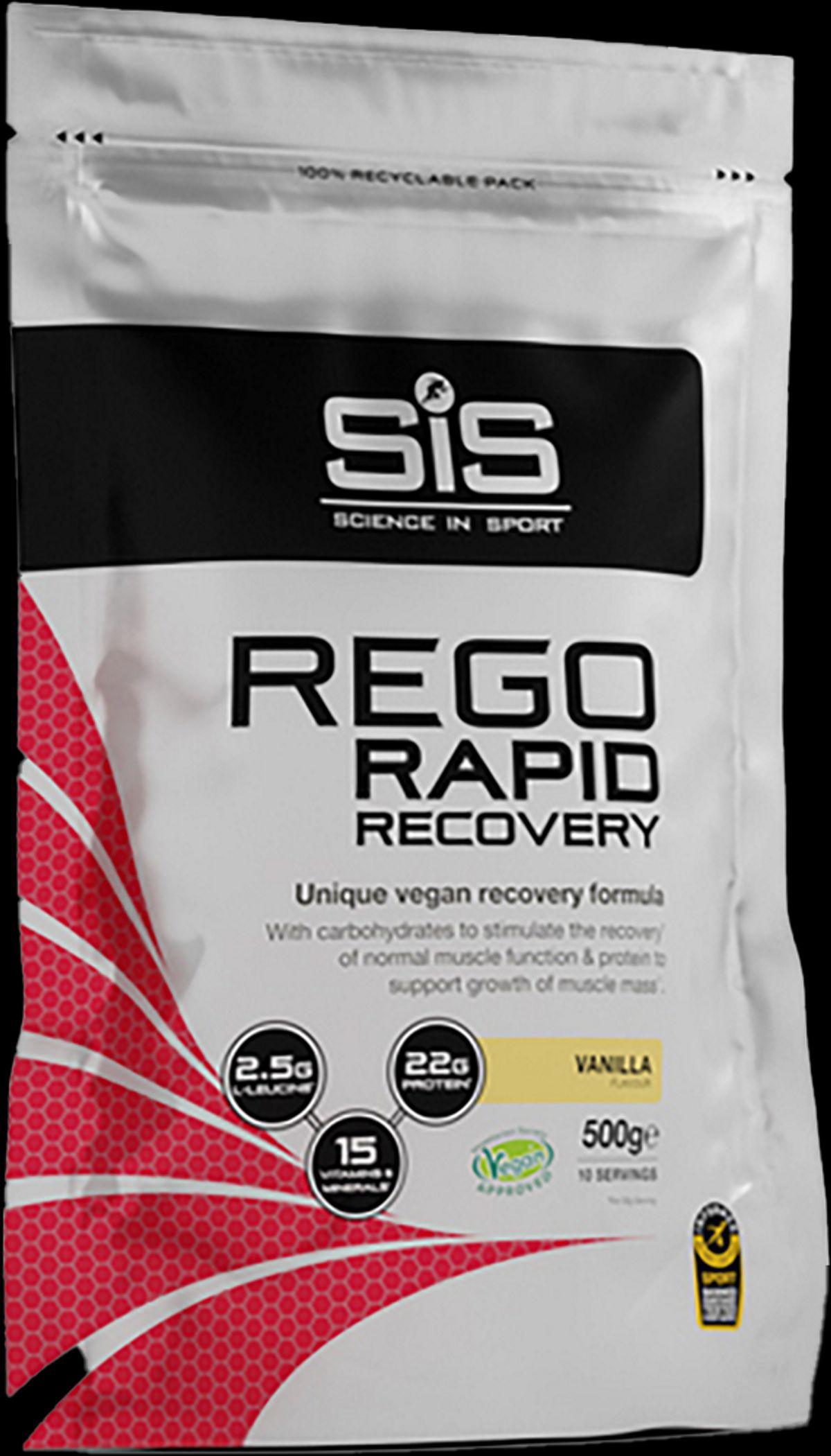 SIS Rego Rapid Recovery Vanilla Powder - 500g