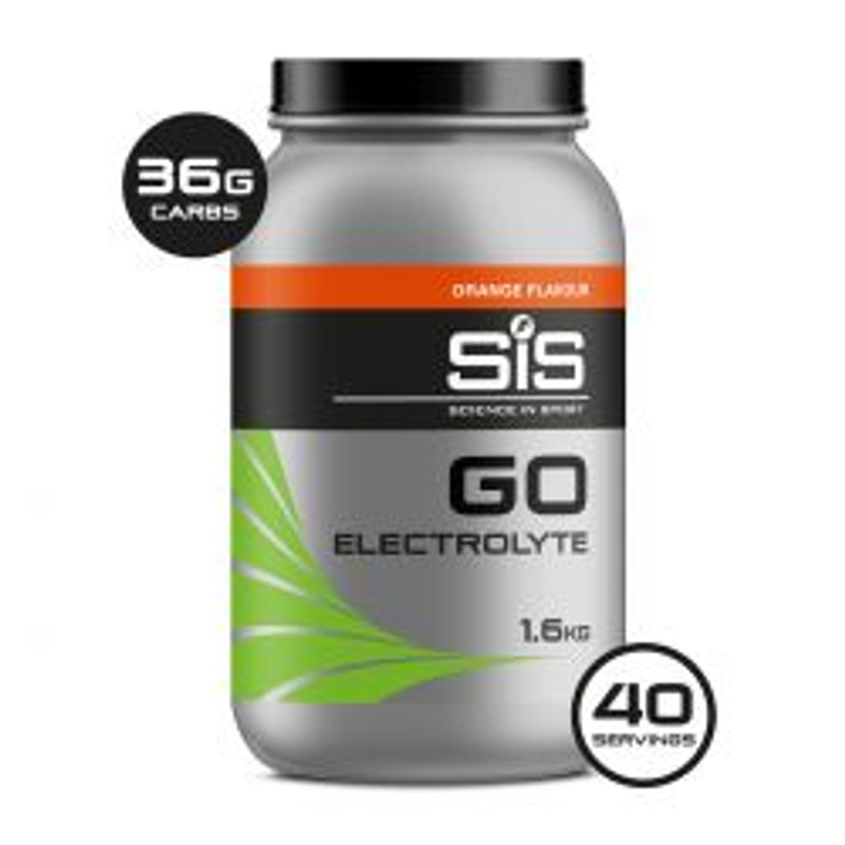 SiS (Science In Sport) Scienceinsport Sis Go Electrolyte Appelsin 1,6 Kg - Kosttilskud