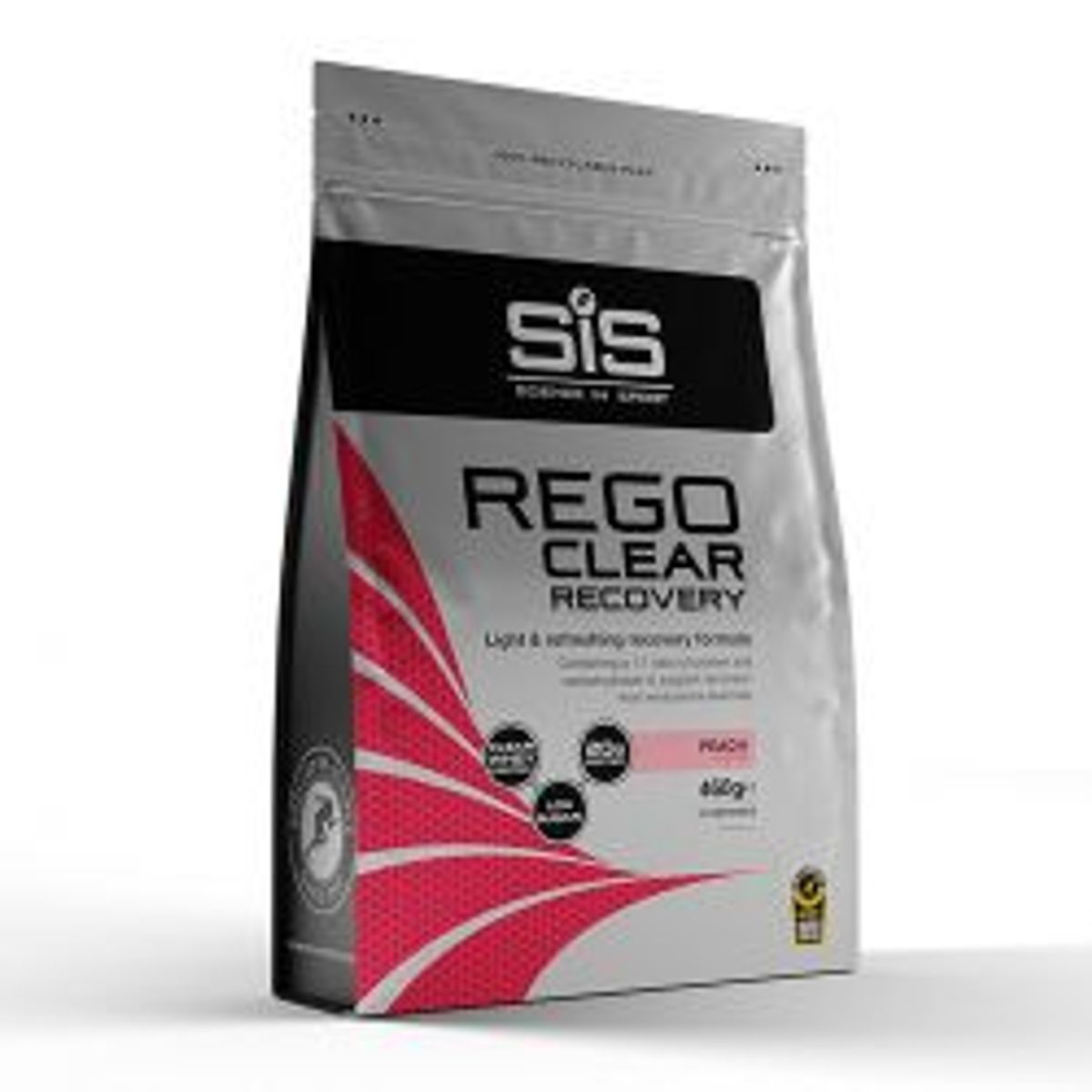 SiS (Science In Sport) Scienceinsport Sis Rego Clear Fersken 460g - Kosttilskud