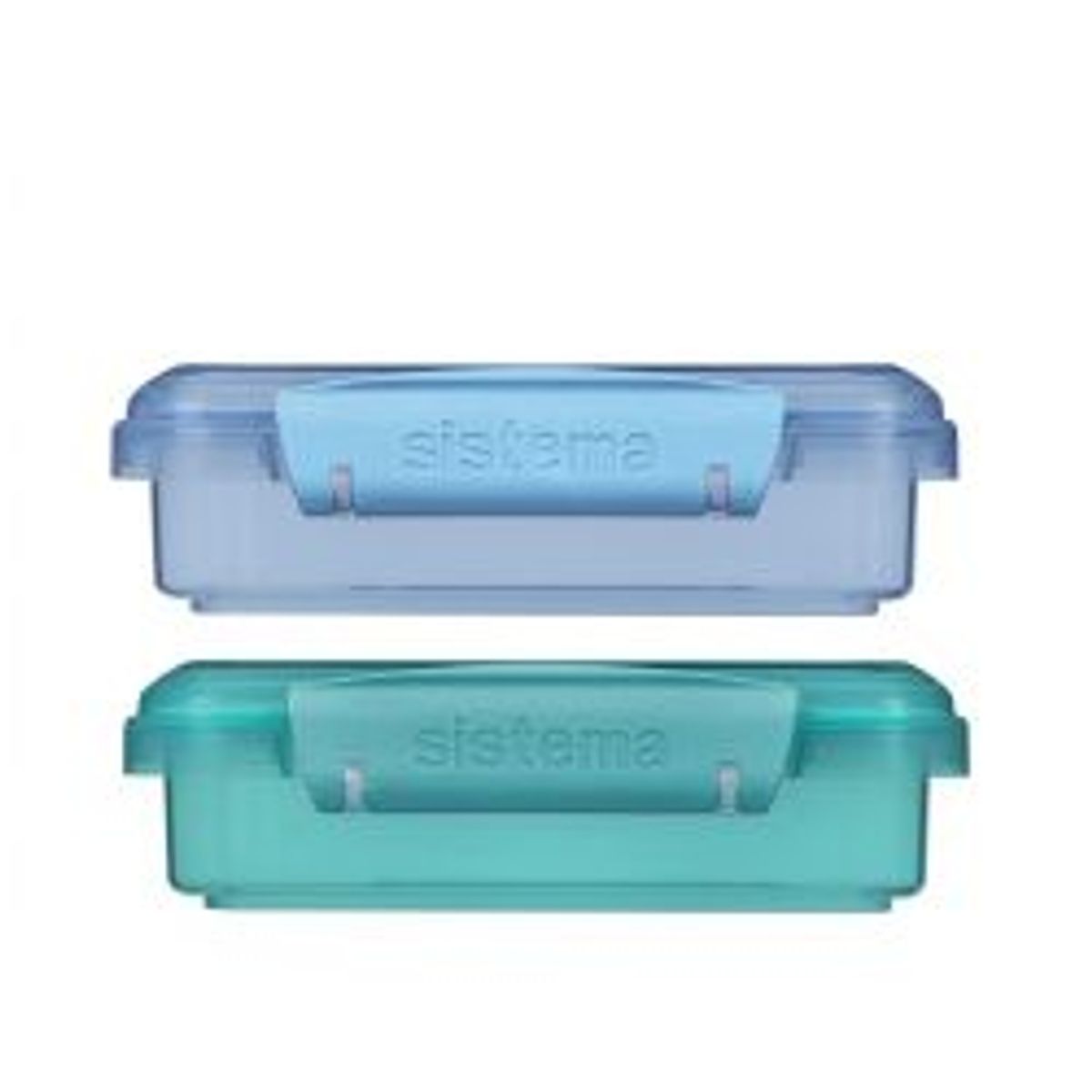 Sistema 450ml Sandwich Box To Go Ocean Bound - Teal Stone - Madkasse