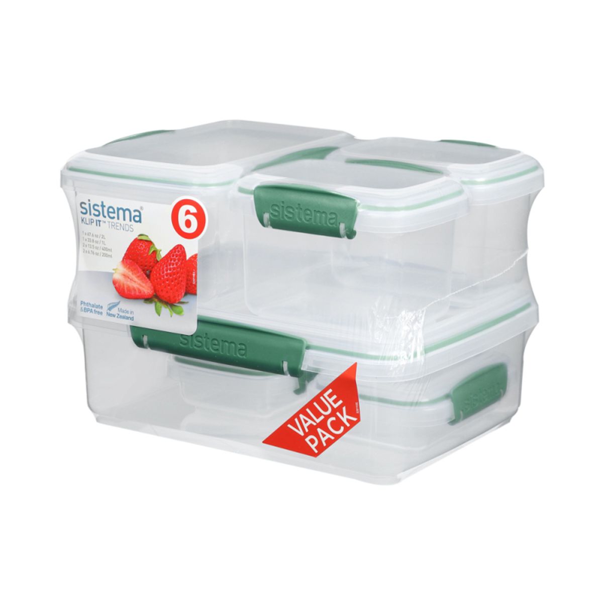 Sistema 6 pack - Green