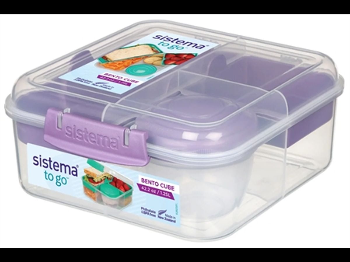 SISTEMA Bento Cube To Go 1,25L Lilla