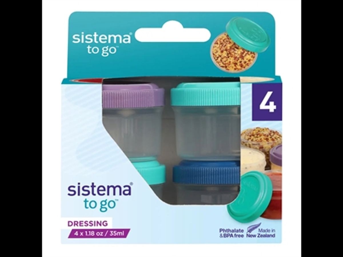 SISTEMA Dressing To Go 4Pack 35ml