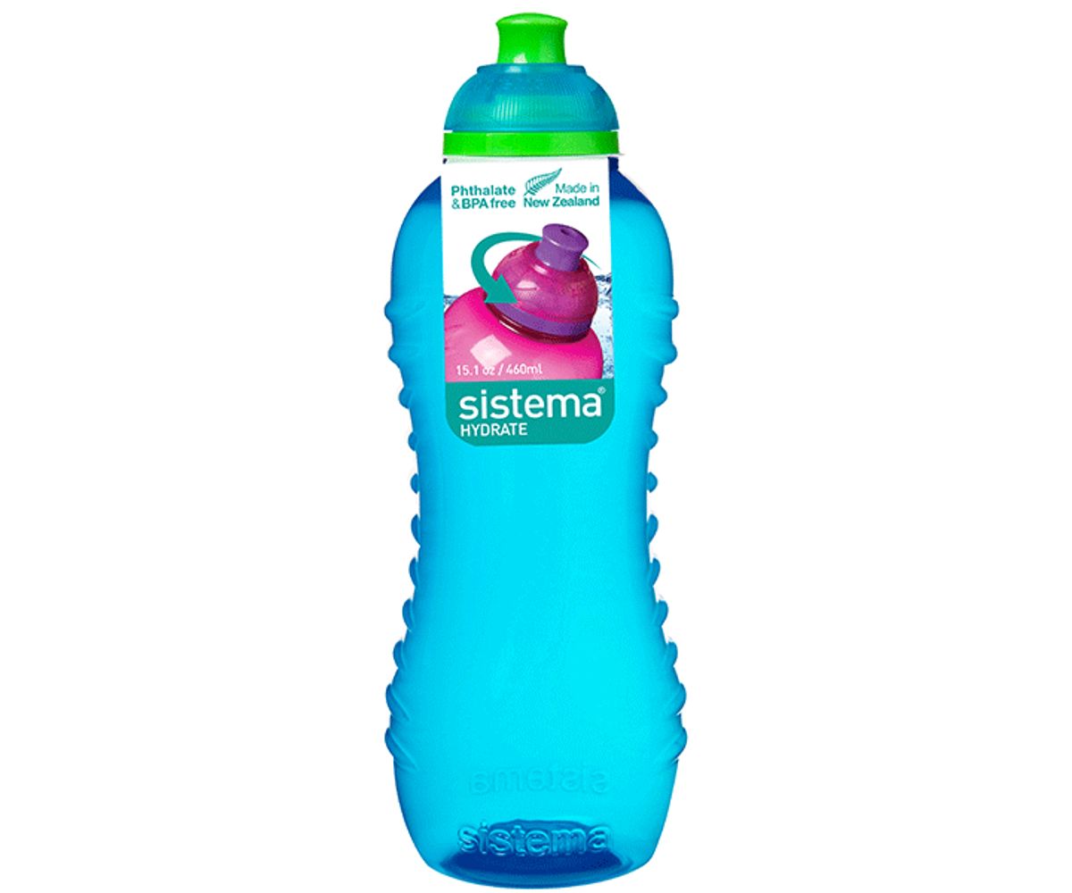 Sistema Drikkedunk 460 ml - blå/lime