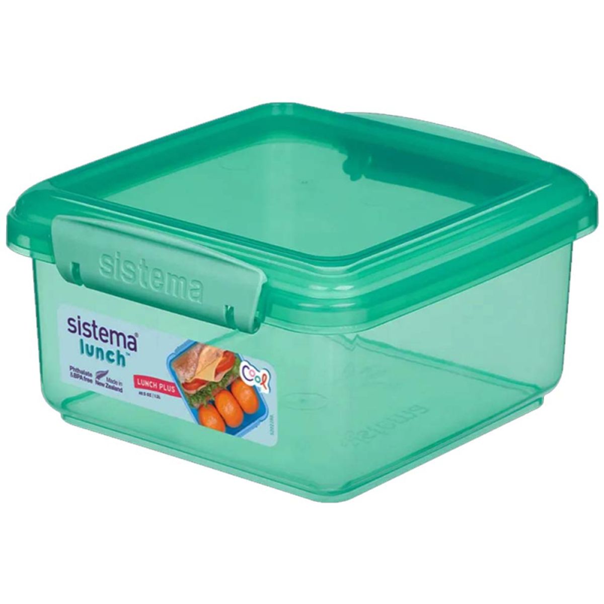 Sistema Lunch Plus Madkasse 1,2 l - Teal