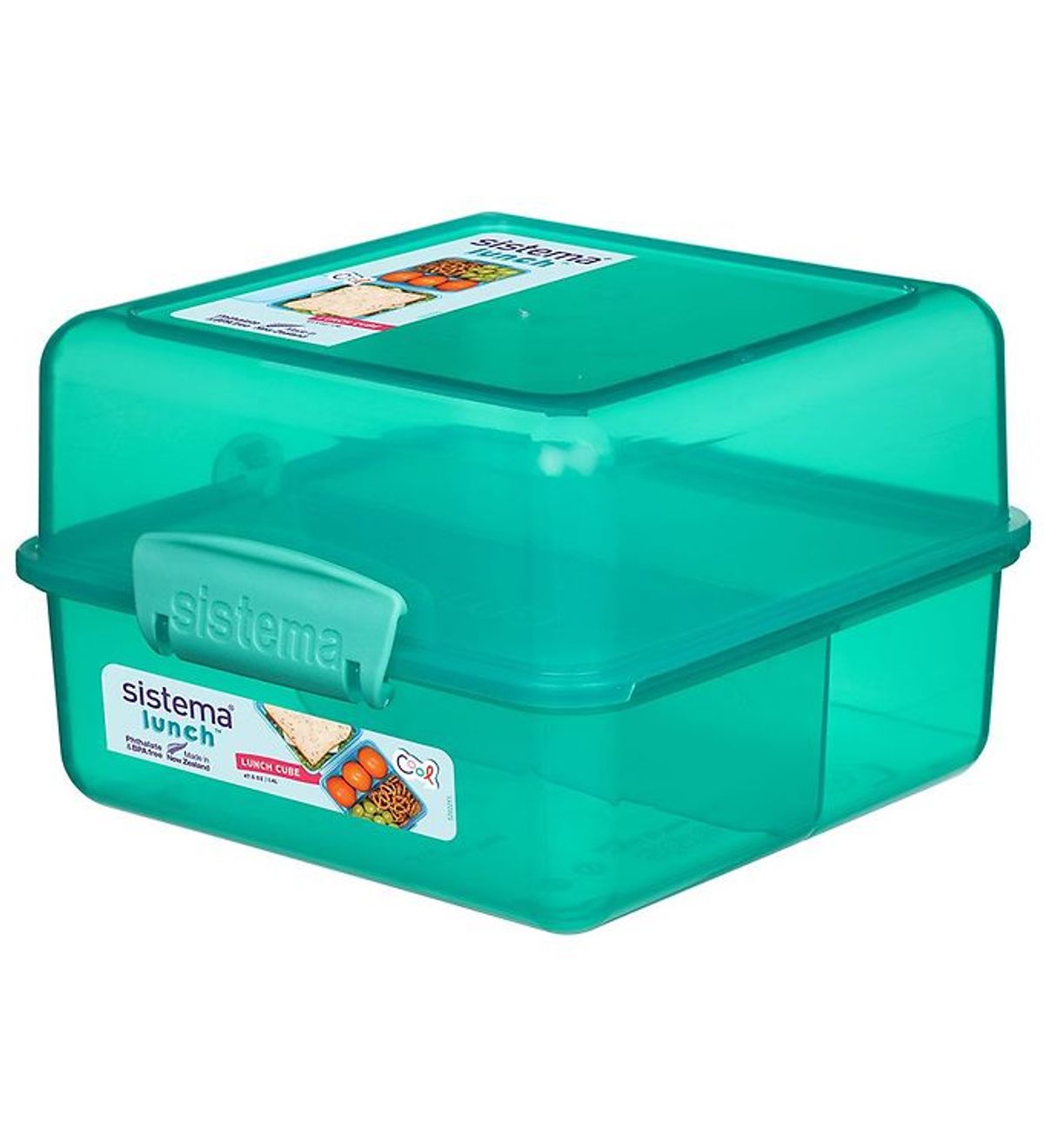 Sistema Madkasse - Lunch Cube - 1,4 l - Turkis