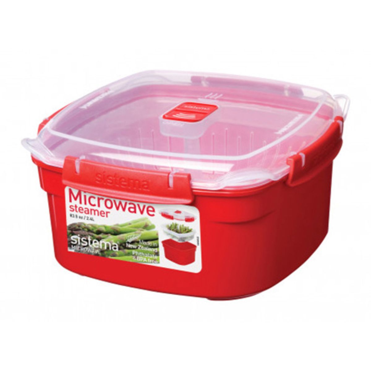 Sistema Medium mikroovns steamer 2,4 L.