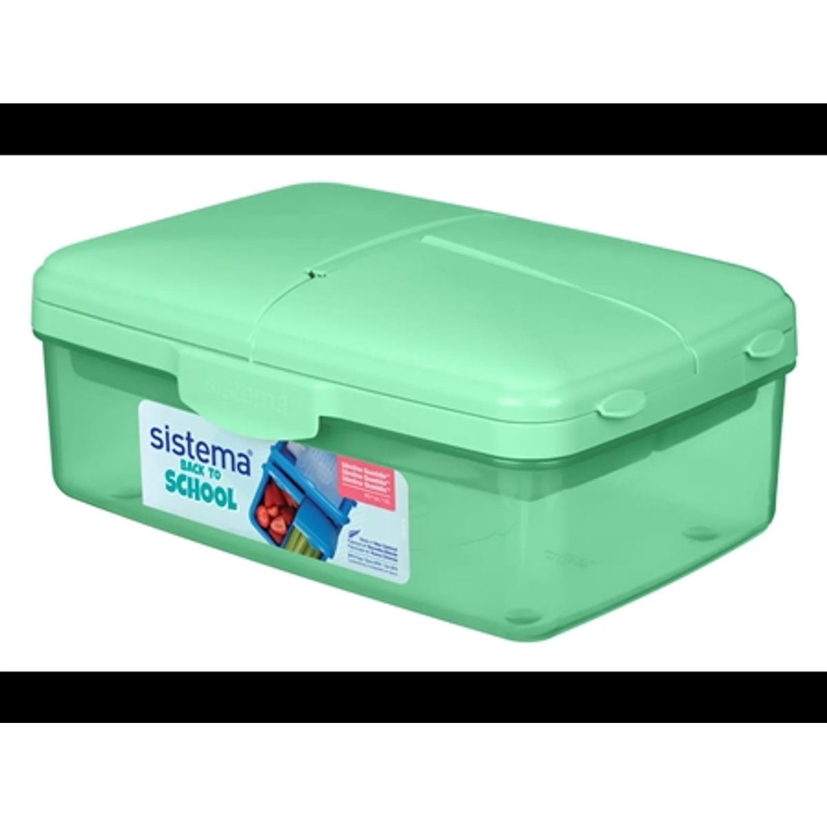 SISTEMA Slimline Quaddie 1,5l Grøn