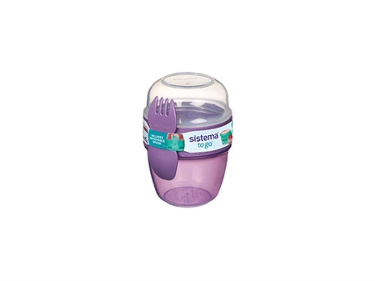 SISTEMA Snack Capsule To Go 515ml Lilla