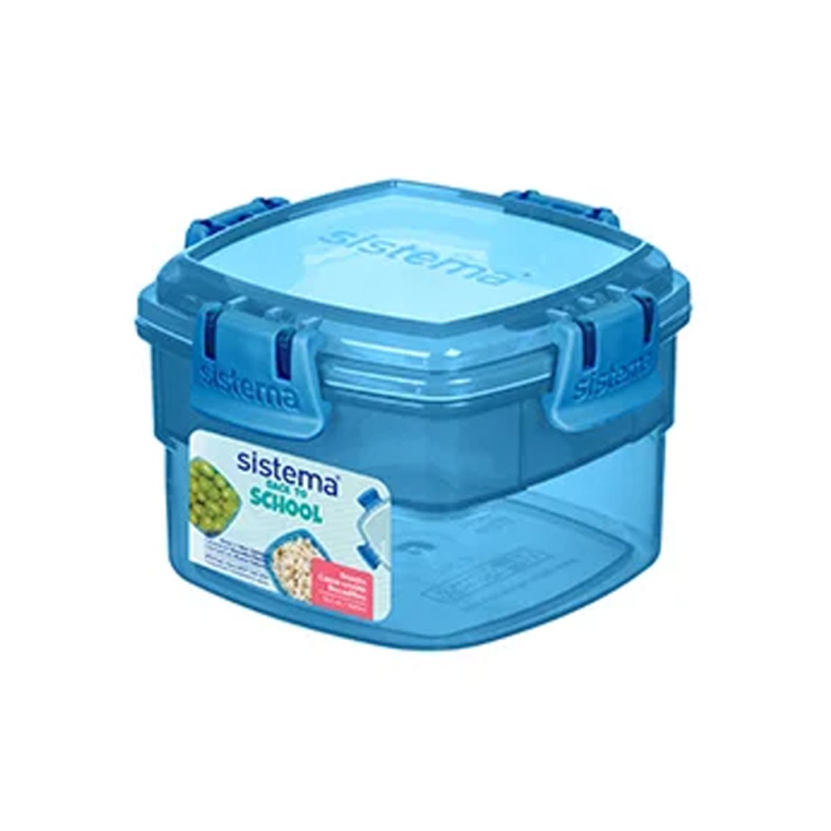 Sistema snack madkasse 400 ml - Satin Sky Blue