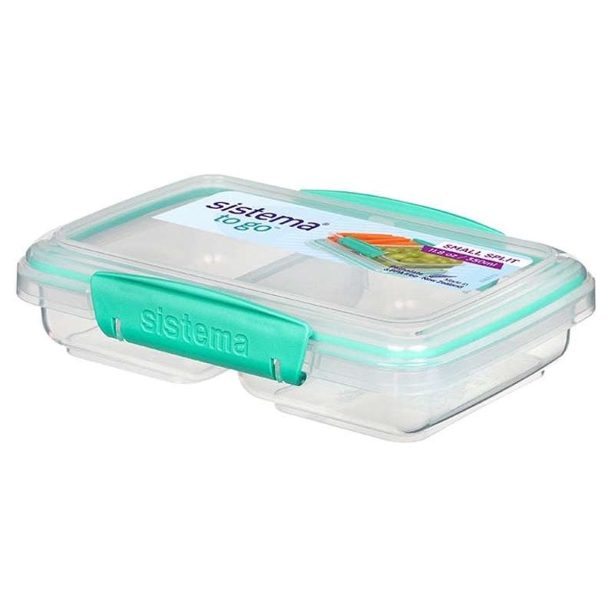 Sistema Snackboks - Small Split - 350ml - Minty Teal