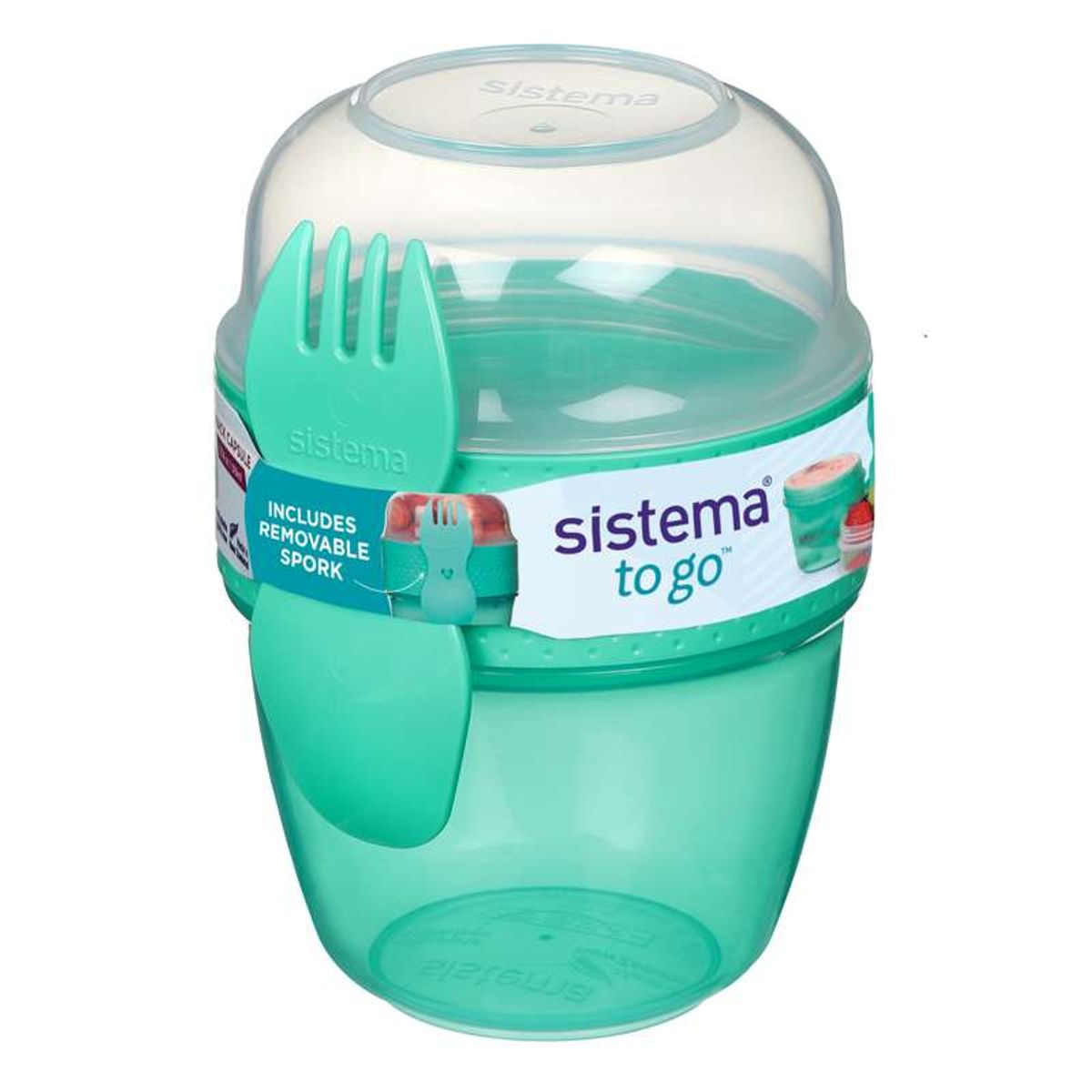 Sistema Snackboks - Snack Capsule To Go - 515ml - Minty Teal