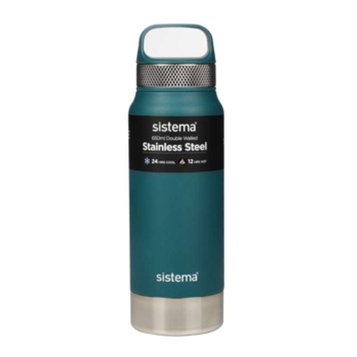 Sistema Termoflaske - Rustfrit Stål - 650ml - Deep Teal