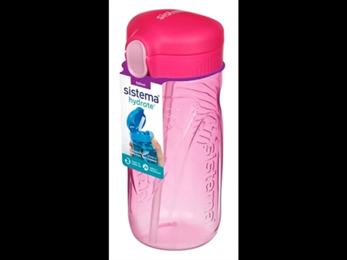 SISTEMA Tritan Quick Flip 520ml Rosa