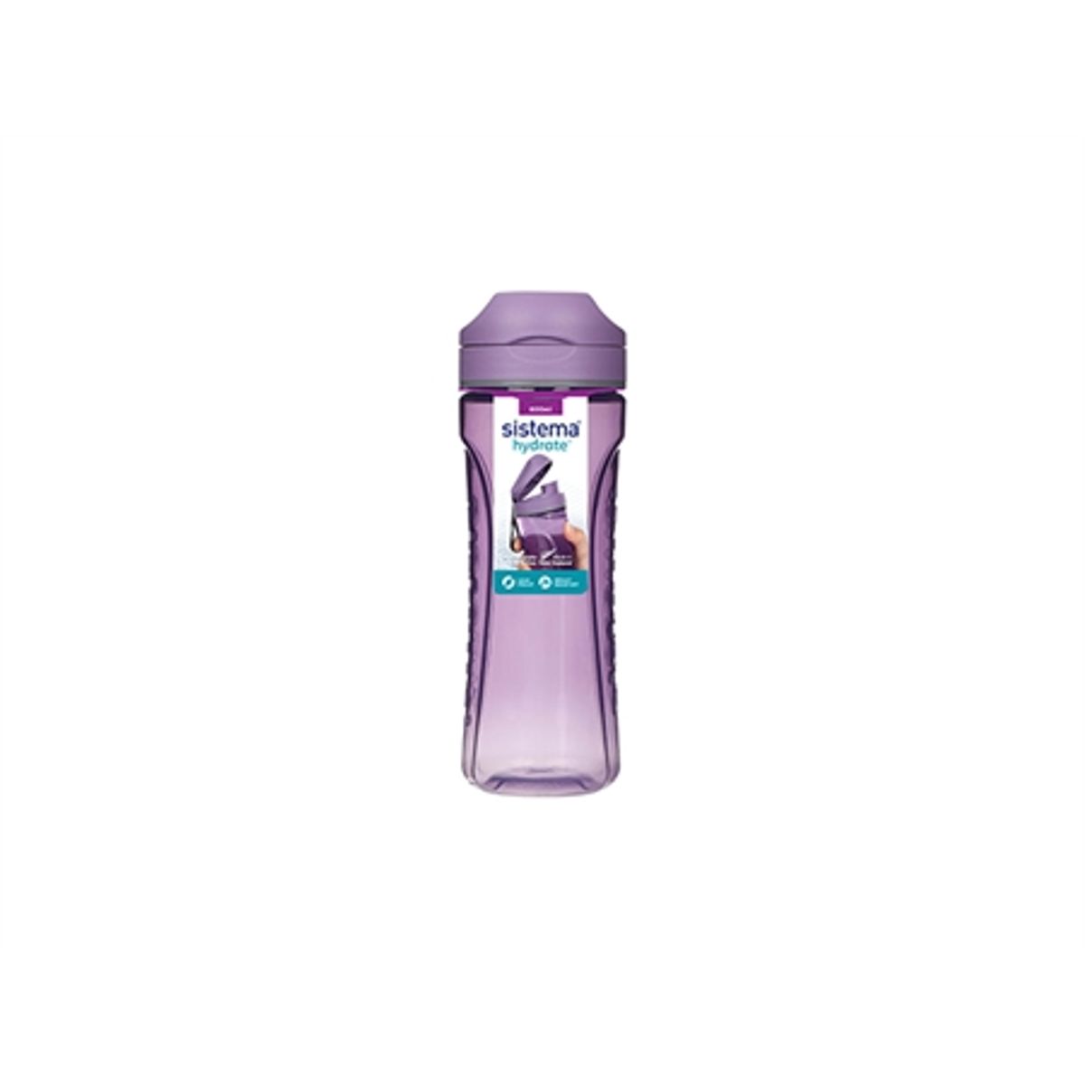 SISTEMA Tritan Swift Bottle 600ml Lilla