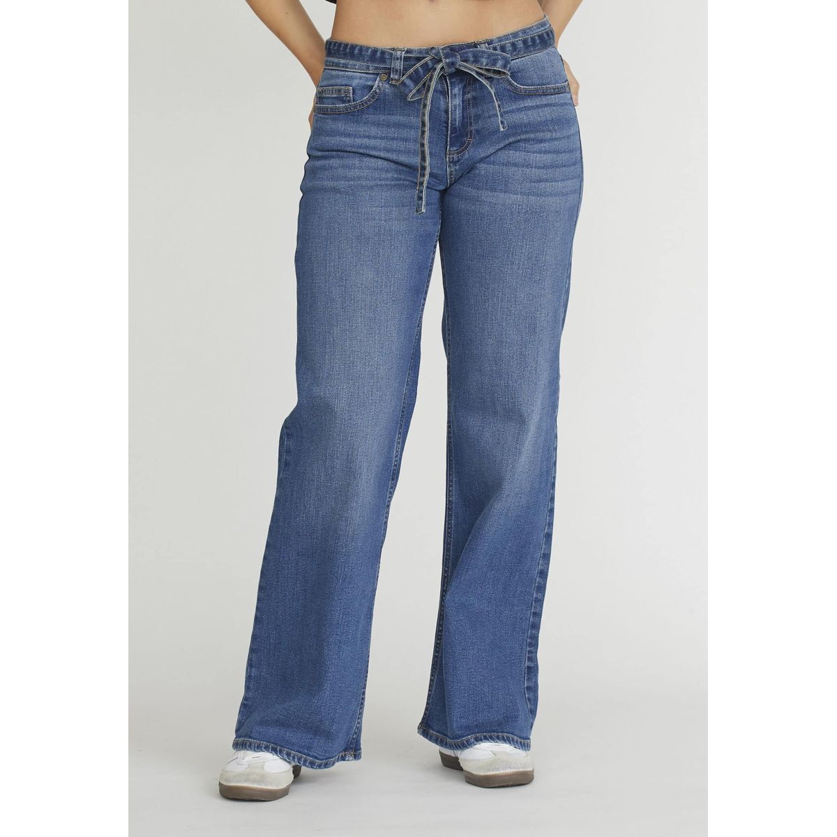 Sisters Point, Jeans, ONEA-BELT.JE - Unwashed Blue L