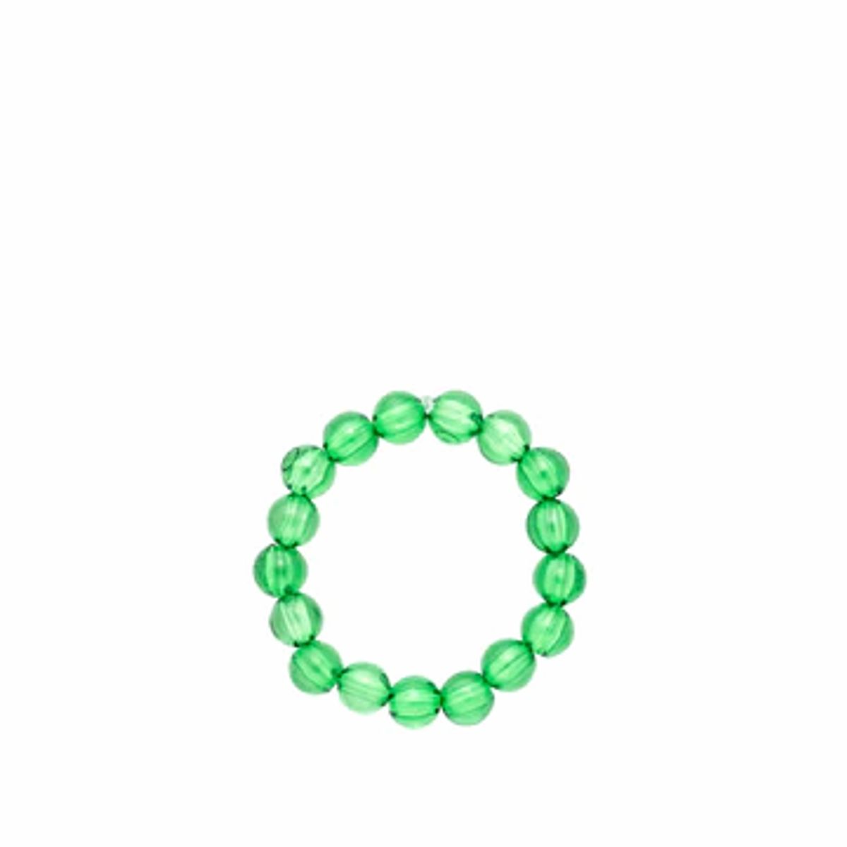 Sistie - Poppy - Chunky Ring Dark Green Transparente